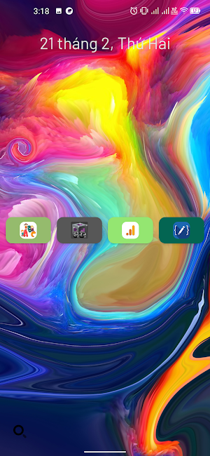 Flat Launcher Screenshot 2