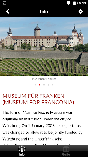 MAINFRÄNKISCHES MUSEUM Screenshot 1
