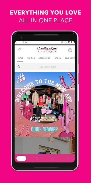 Country Lace Boutique Screenshot 0