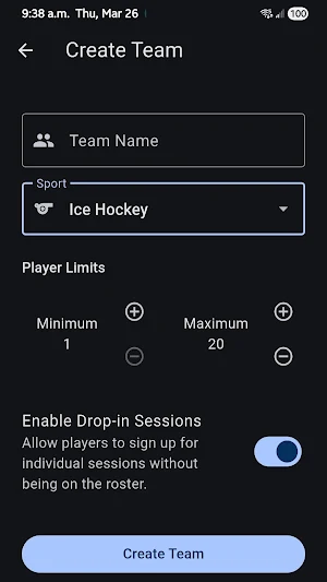 Sports Rostering Screenshot 3
