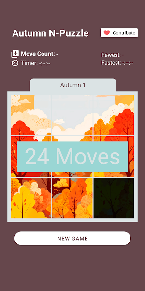 Autumn N-Puzzle Screenshot 3