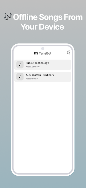 DS TuneBot Screenshot 1