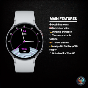 Temporal Flow - watch face Screenshot 1
