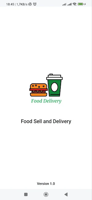 Food Sell and Delivery Screenshot 0