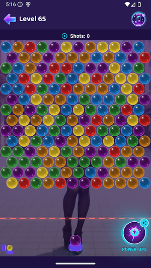 Bubble Shooter: Anime Season Screenshot 1