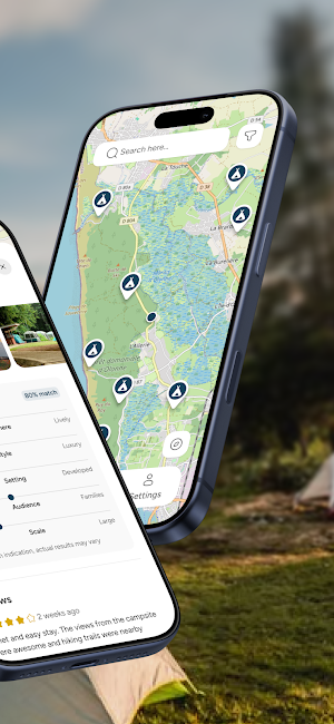Campster: find your campsite Screenshot 1