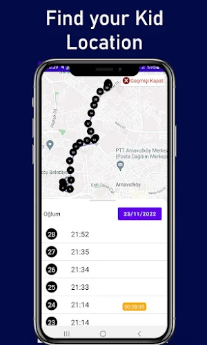 SafeKid Find Kids gps Location Screenshot 1