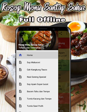 Resep Menu Sahur Terlengkap Screenshot 0