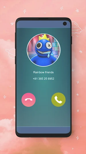 Rainbow friends fake call Screenshot 3