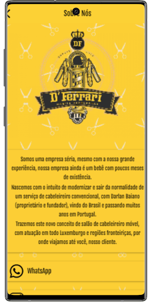 Barbearia D' Ferrari Screenshot 2