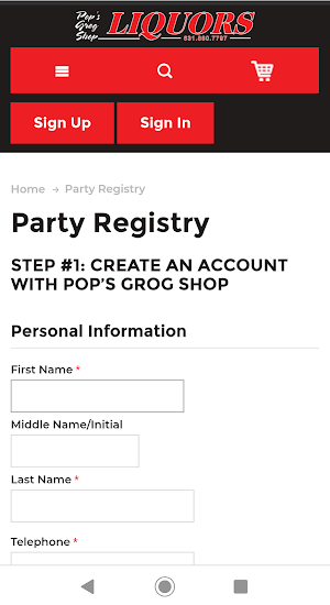 Pop's Grog Shop Liquors Screenshot 3