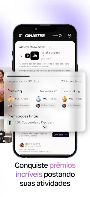 Ginastee Screenshot 2