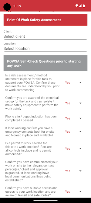 Nomad Digital Safety App Screenshot 2