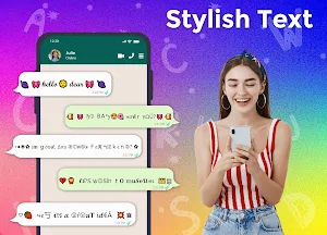 Chat Style : Stylish Text Font Screenshot 0