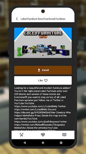 Furniture mod for Minecraft PE Screenshot 1