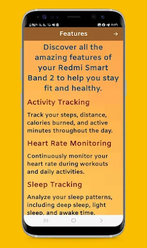 redmi smart band 2 guide Screenshot 3