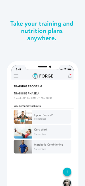 Forge Fitness and Nutrition Screenshot 2