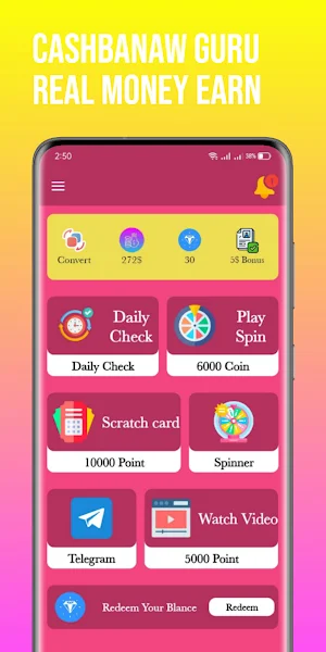CashBanaw Guru - Real Money Screenshot 0