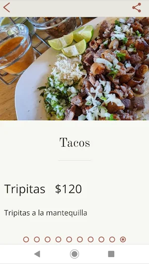 La Vieja Confiable Restaurant Screenshot 1