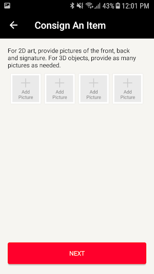DM Simpson Auctions Screenshot 2