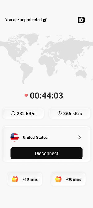 Currently VPN - More secure Screenshot 2