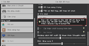 Vietnamese Language Minecraft Screenshot 2