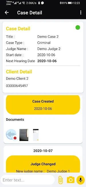 Lawyer's Diary Screenshot 1