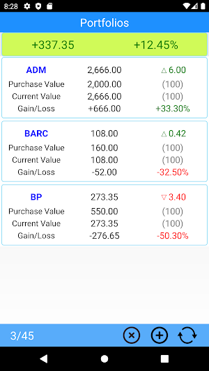 Stocks - London Stock Quote Screenshot 2
