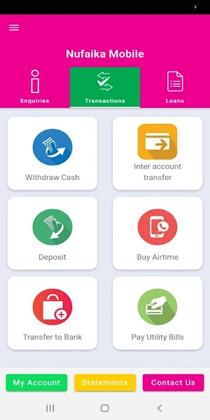 Nufaika Sacco Screenshot 2