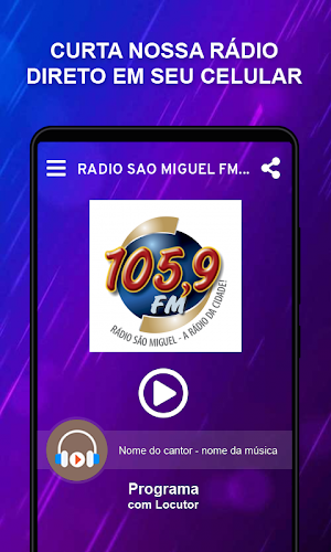 Rádio São Miguel FM 105,9 Screenshot 0
