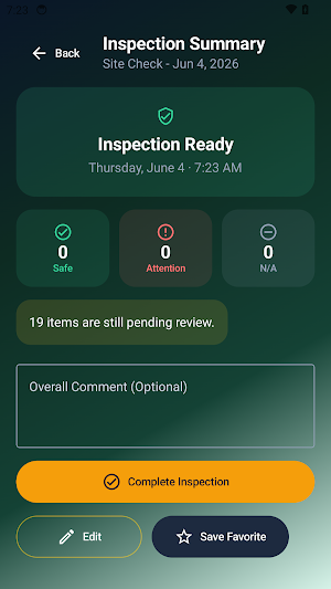 Job Site Safety Checklist Screenshot 3