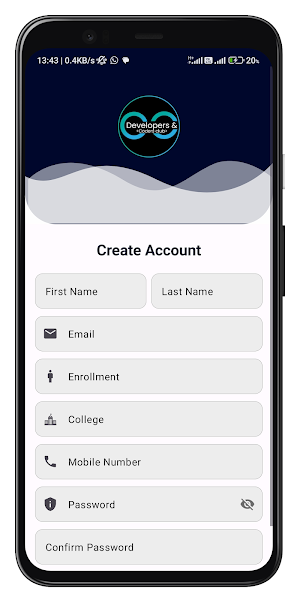 The DCC App Screenshot 1