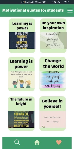 motivational quote for student Screenshot 2