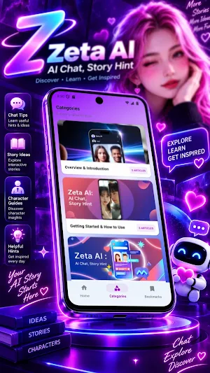Zeta AI: AI Chat, Story Hint Screenshot 2