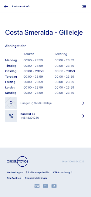 Costa Smeralda - Gilleleje Screenshot 3