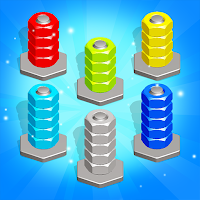Nuts Color Sort: Bolt Sorting
