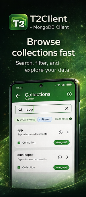 T2Client - Mongodb Client Screenshot 1