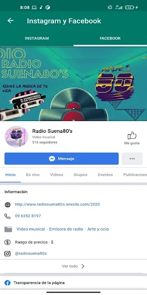 Radio Suena 80´s Screenshot 3