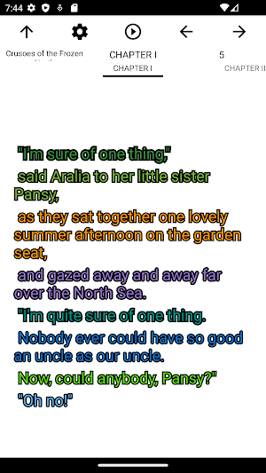 Book: Crusoes of the Frozen Screenshot 1