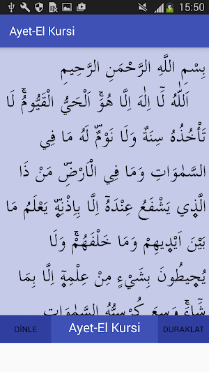 Ayet-El Kursi Duası(Sesli) Screenshot 1