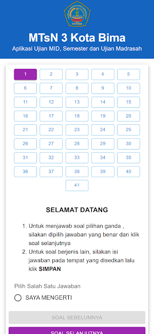 MTsN 3 Kota Bima Screenshot 0