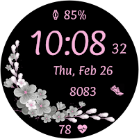 Iris581 Flower Watch Face