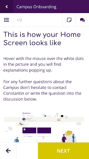 Cambiana Campus Screenshot 2