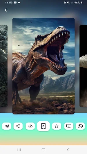 Dinosaur Wallpaper HD Screenshot 1