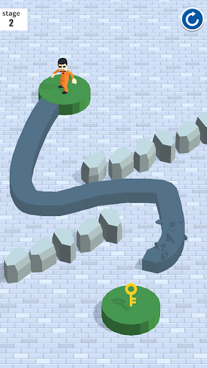 Draw escape route -簡単脳トレ- Screenshot 2