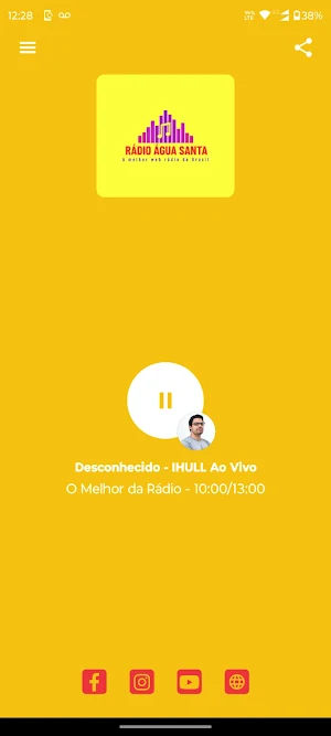 Rádio Água Santa Screenshot 3