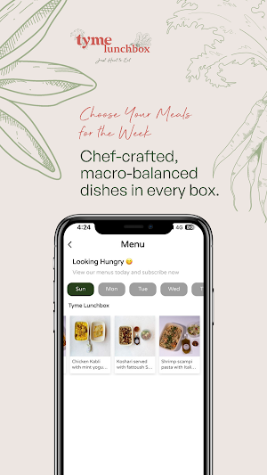 Tyme Lunchbox | تايم لانش بوكس Screenshot 1