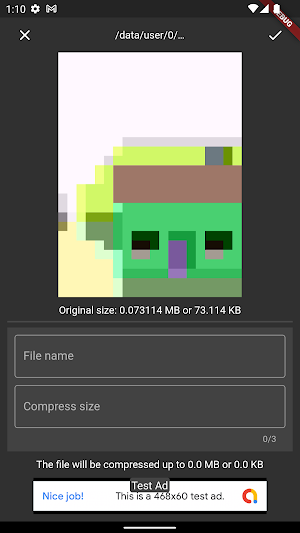 Simple Image Compressor Screenshot 1