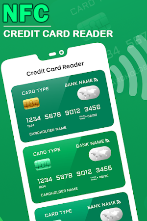 NFC : Credit Card Reader (EMV) Screenshot 1