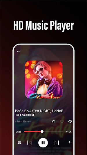 Music Player - MP3 Equalizer Screenshot 1